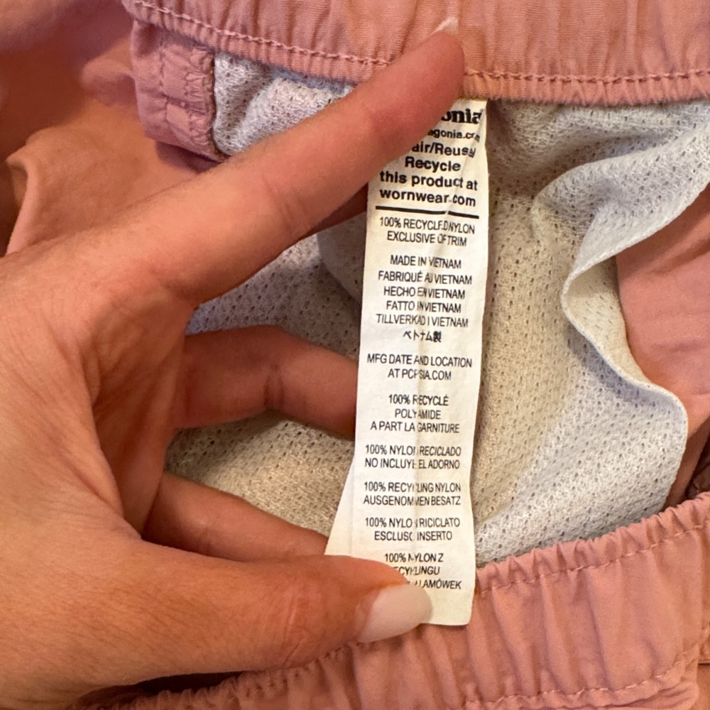 Women's Pink Small Patagonia Barely There Shorts - Picture 6 of 7